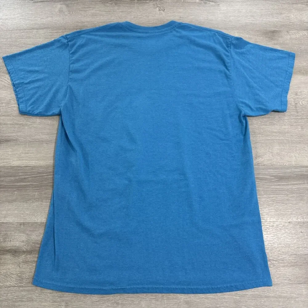 Miami Marlins Shirt Fan Club Baseball Men's Blue XL Cotton Blend Tee MLB